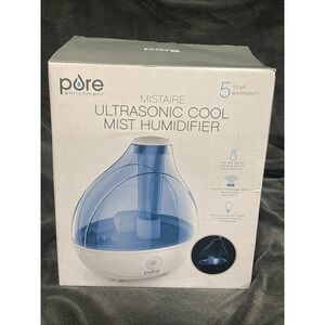 Pure Enrichment MistAire Ultrasonic Cool Mist Humidifier Quiet, Night Light